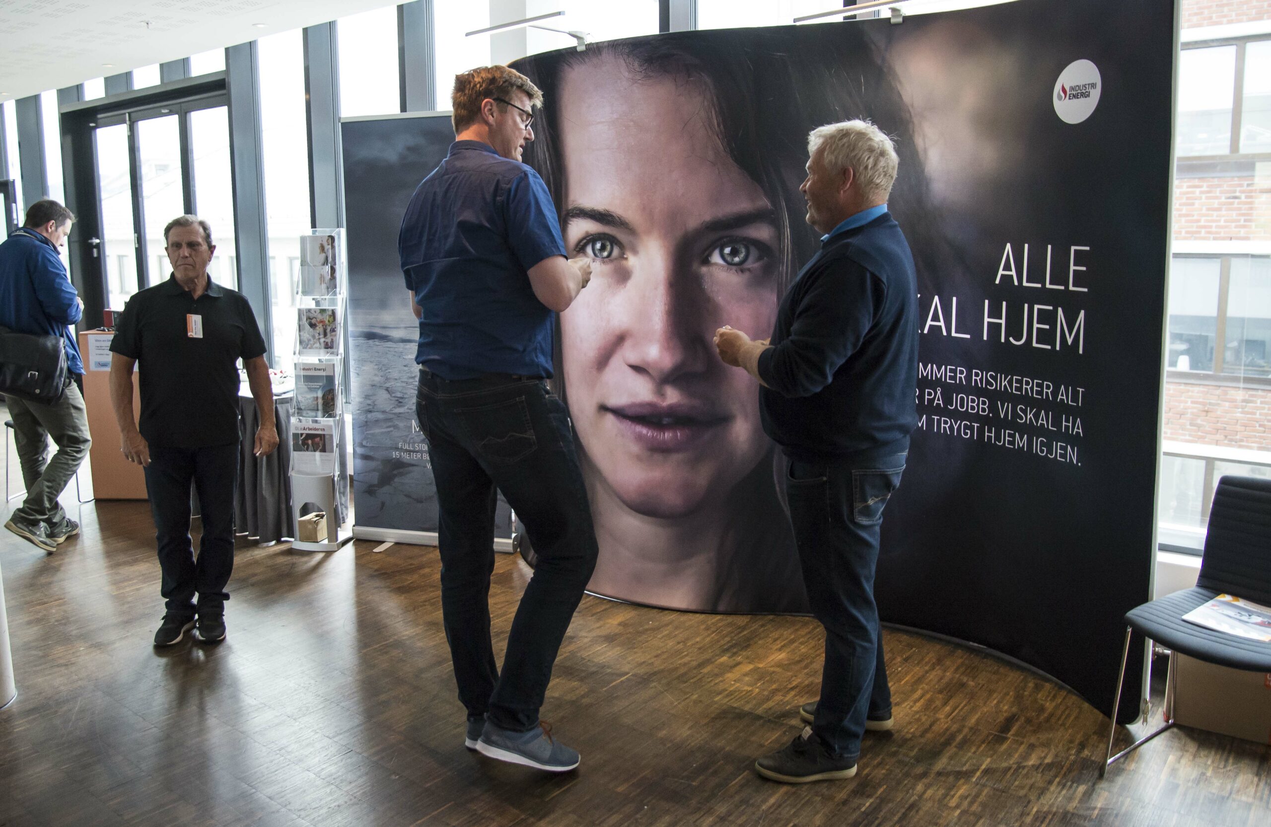 Industri Energi stiller med stand på Beredskapskonferansen. Foto: Atle Espen Helgesen