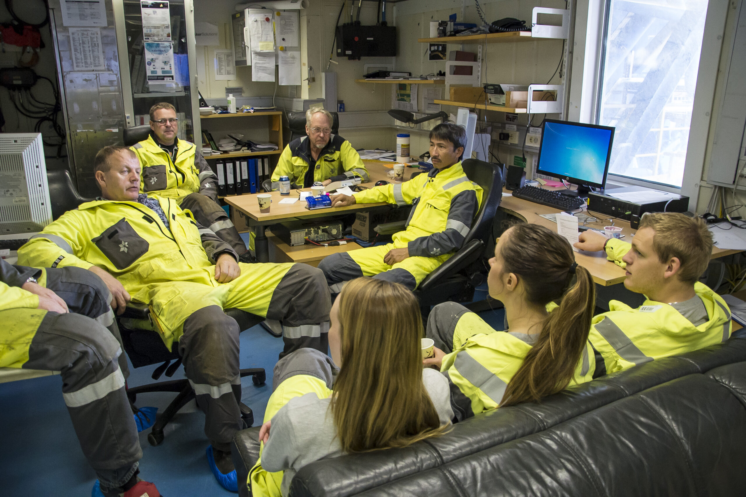 Aker-ansatte sier til Sommerpatruljen at de frykter å ende på NAV i høst. Foto: AEH