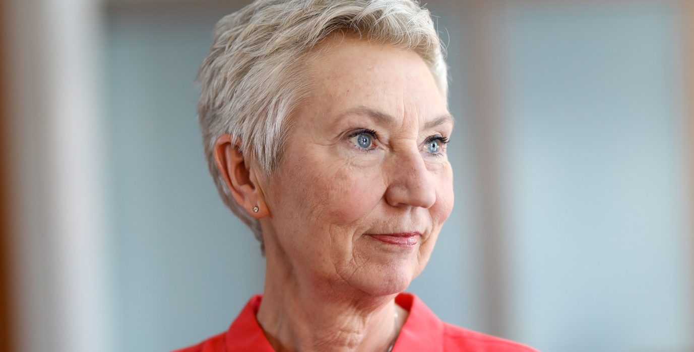 Peggy Hessen Følsvik. Foto: LO/Henry Mai